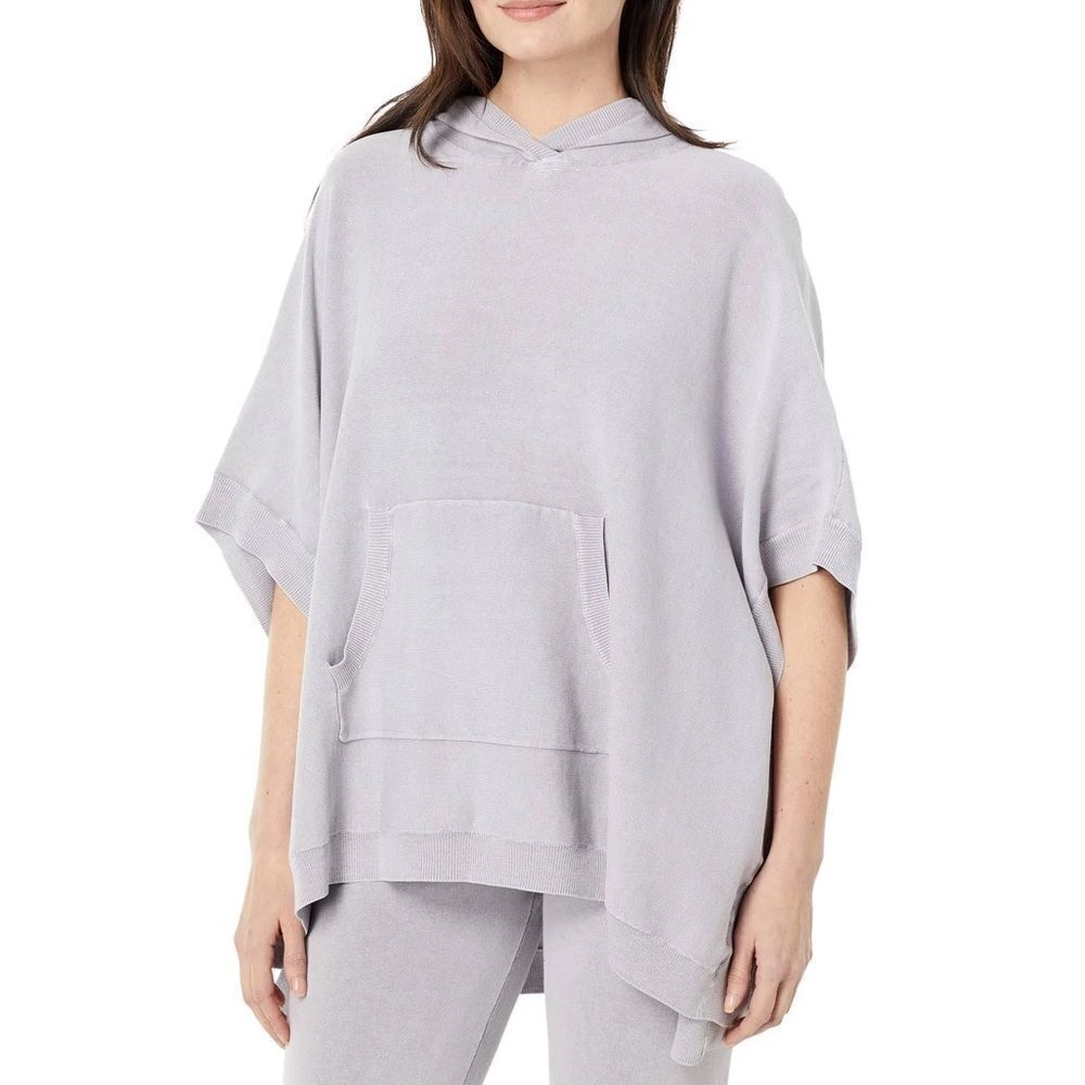 NWT BAREFOOT DREAMS Soft Violet Sunbleached Poncho OS